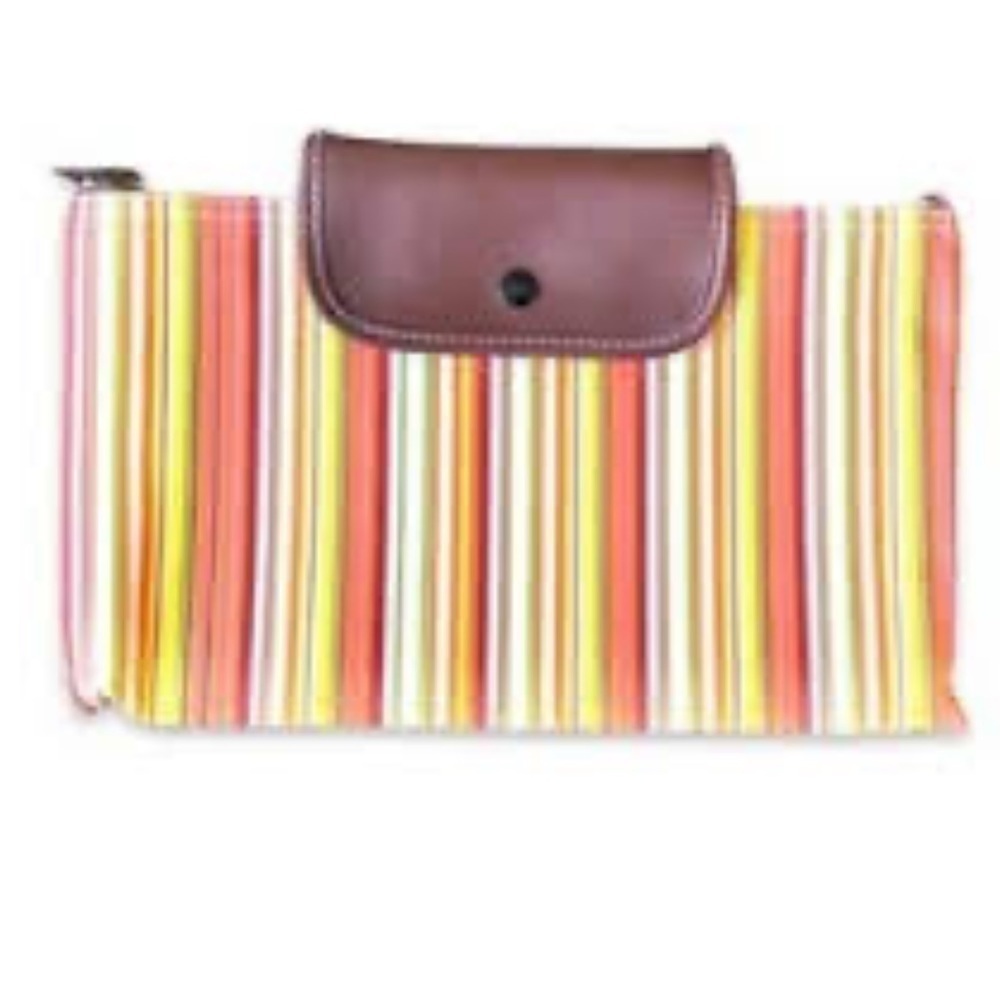 Twos Company Striped Bag Set